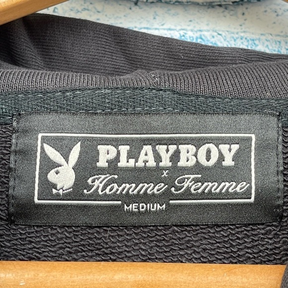 Homme + Femme x Playboy hoodie size medium - Picture 9 of 11
